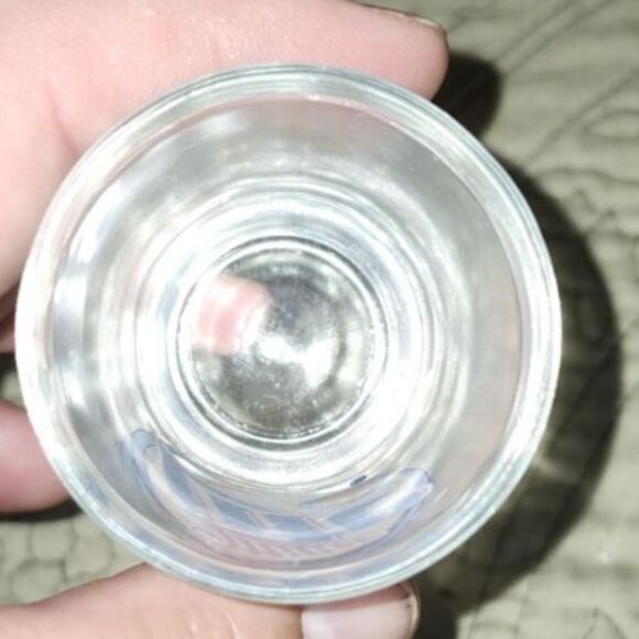 Vintage Miller Lite Shot Glass – Blue & Gold Logo Beer Barware Collectible - Picture 2 of 3